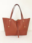 Pebbled Leather Tote