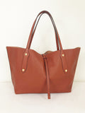 Pebbled Leather Tote