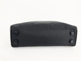 Leather Trim Tessuto Handle Bag
