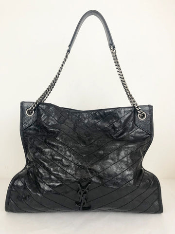 Niki Medium Crinkle Shoulder Bag