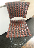 Woven Leather Stool (6 Sold Separately)