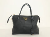 Vitello Daino Two Strap Handbag