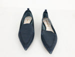 Nicholas Kirkwood Blue Leather Flats Size 39 It (9 Us)