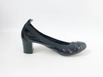 Chanel Patent Leather Mid-Heel Pump Size 39 It (9 Us)