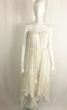 Zimmermann Ruffle Handkerchief Dress Size 2 Au/ 4-6 Us