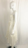 Zimmermann Ruffle Handkerchief Dress Size 2 Au/ 4-6 Us