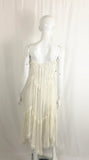 Zimmermann Ruffle Handkerchief Dress Size 2 Au/ 4-6 Us
