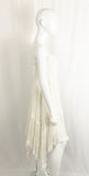 Zimmermann Ruffle Handkerchief Dress Size 2 Au/ 4-6 Us