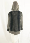 NEW Cara Mila Mink & Cashmere Coat Size M
