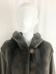 NEW Cara Mila Mink & Cashmere Coat Size M