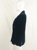 Acne Velvet Blazer Size