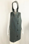 Chloe Sleeveless Hooded Coat Size Xs / 2