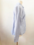 Bogner Blouse With Front Ruffle Size 12