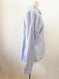 Bogner Blouse With Front Ruffle Size 12