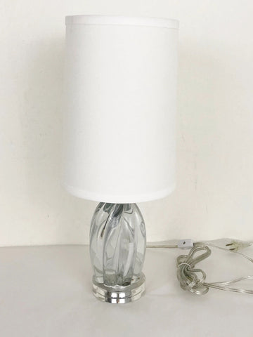 Petite Crystal Lamp 19 In. (2 Available Sold Seperately)