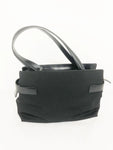 Leather Trim Handle Bag