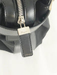 Leather Trim Handle Bag