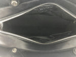 Leather Trim Handle Bag