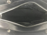 Leather Trim Handle Bag