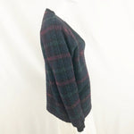 Nicole Miller Artelier Plaid Jacket Size S