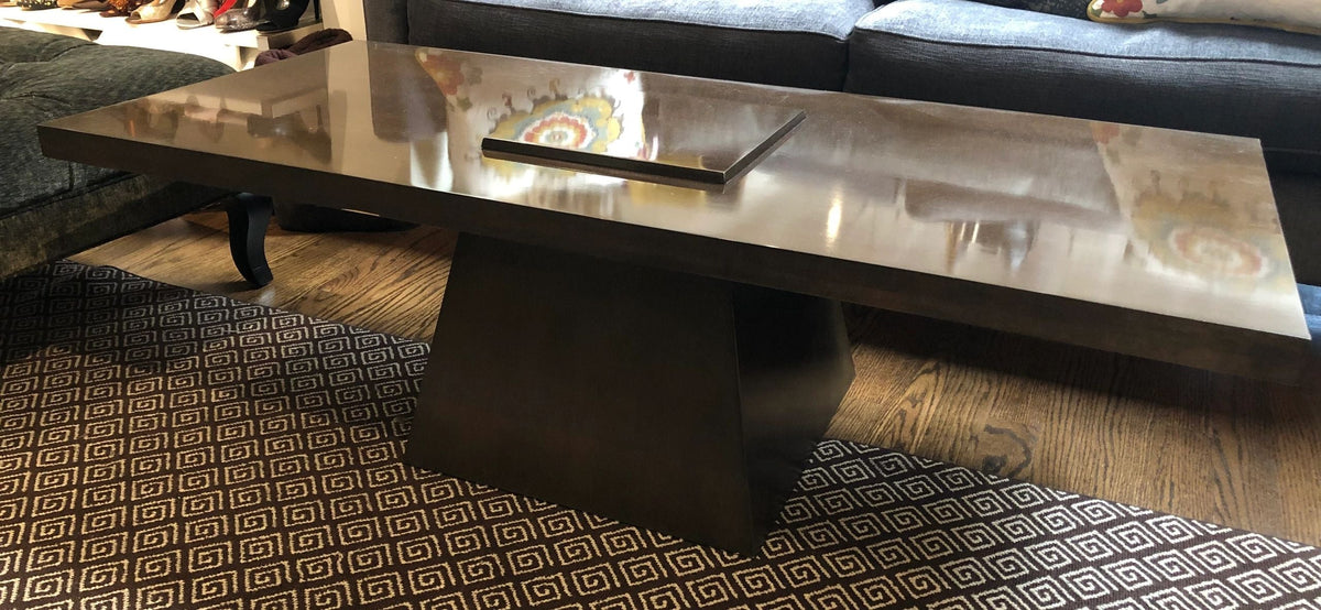 Cantilever Mid Century Modern Maple Coffee Table – KMK Luxury Consignment