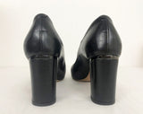 Chloe Black Leather Pumps Size 10.5