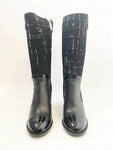 NEW Chanel Tweed Boots Size 41 It (11 Us)