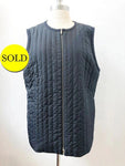 NEW Lafayette 148 Blue Vest Size Xl