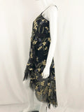 Diane Von Furstenberg Embroidered Dress Size 4
