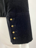 Anne Fontaine Velvet Jacket Size 2