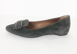 Aquatalia Grey Suede Flats Size 7