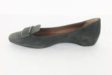 Aquatalia Grey Suede Flats Size 7