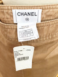 NEW Chanel Camel Jeans Size 42 It (S / 6 Us)