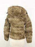 NEW Moncler Leopard Puffer Coat Size 0 (Xs)