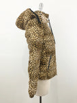 NEW Moncler Leopard Puffer Coat Size 0 (Xs)