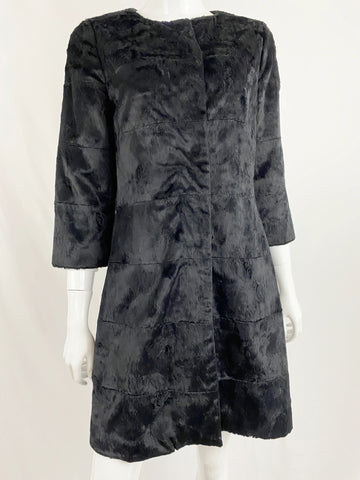 Etcetera Faux Fur Coat Size 8