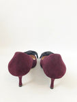 NEW Prada Suede Pump W/Bow Size 40 It (10 Us)