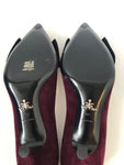 NEW Prada Suede Pump W/Bow Size 40 It (10 Us)