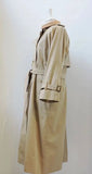 Men's Vintage Burberry Trench Coat With Liner Size 48 L