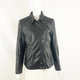 Marc Cain Leather Jacket Size M