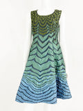 Alberta Ferretti  Multi-Color Dress Size 6