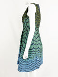 Alberta Ferretti  Multi-Color Dress Size 6