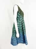 Alberta Ferretti  Multi-Color Dress Size 6