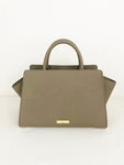 Zac Posen Saffiano Leather Tote W/Strap