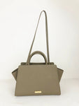 Zac Posen Saffiano Leather Tote W/Strap