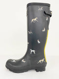NEW Joules Wellington Dog Boots Size 7