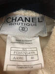 Vintage Chanel Ivory Boucle Jacket Size 40 Fr (M / 8 Us)