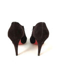 Christian Louboutin Suede Bootie Size 7.5 Us