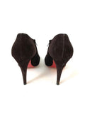 Christian Louboutin Suede Bootie Size 7.5 Us