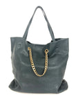 Two Strap Leather Tote